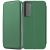 Чехол-книжка для Samsung Galaxy S21 FE G990 (зеленый) Fashion Case