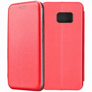 Чехол-книжка для Samsung Galaxy S7 edge G935 (красный) Fashion Case