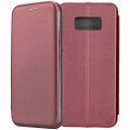 Чехол-книжка для Samsung Galaxy S8 G950 (темно-красный) Fashion Case