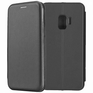 Чехол-книжка для Samsung Galaxy S9 G960 (черный) Fashion Case