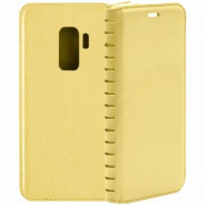 Чехол-книжка для Samsung Galaxy S9+ G965 (золотистый) Book Case