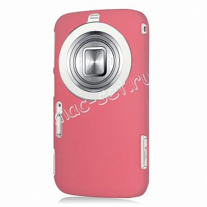 Чехол-накладка пластиковый для Samsung Galaxy K Zoom C115 (розовый)
