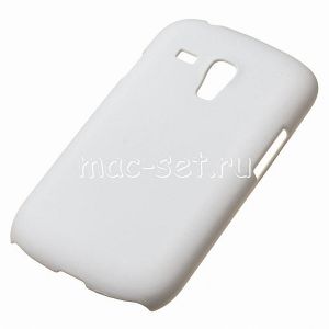 Чехол-накладка пластиковый для Samsung Galaxy S3 mini I8190 (белый)