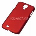 Чехол-накладка пластиковый для Samsung Galaxy S4 I9500 (бордовый)