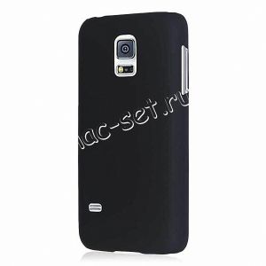 Чехол-накладка пластиковый для Samsung Galaxy S5 G900 (черный)
