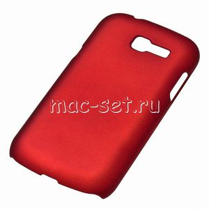 Чехол-накладка пластиковый для Samsung Galaxy Trend S7390 / S7392 (бордовый)