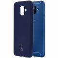 Чехол-накладка силиконовый для Samsung Galaxy A6 (2018) A600 (синий) Cherry