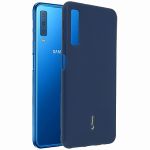 Чехол-накладка силиконовый для Samsung Galaxy A7 (2018) A750 (синий) Cherry