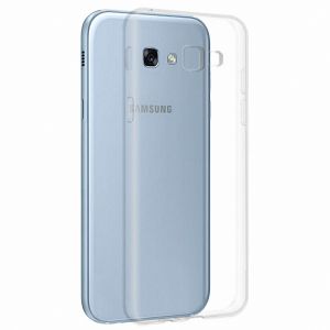 Чехол-накладка силиконовый для Samsung Galaxy A3 (2017) A320 (прозрачный 1.0мм)