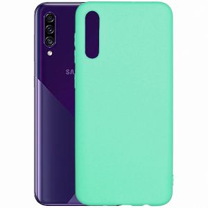 Чехол-накладка силиконовый для Samsung Galaxy A30s A307 (бирюзовый) MatteCover