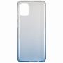 Чехол-накладка силиконовый для Samsung Galaxy A31 A315 градиент (синий) iBox Crystal