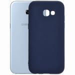Чехол-накладка силиконовый для Samsung Galaxy A5 (2017) A520 (синий) MatteCover