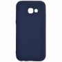 Чехол-накладка силиконовый для Samsung Galaxy A5 (2017) A520 (синий) MatteCover
