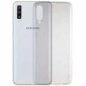 Чехол-накладка силиконовый для Samsung Galaxy A70 A705 (прозрачный) iBox Crystal