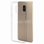 Чехол-накладка силиконовый для Samsung Galaxy A8 (2018) A530 (прозрачный 0.5мм)