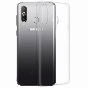 Чехол-накладка силиконовый для Samsung Galaxy A8s G887 (прозрачный 1.0мм)