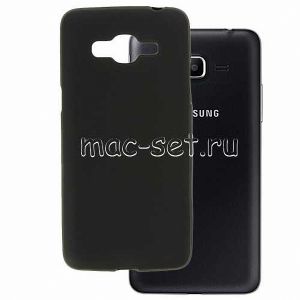 Чехол-накладка силиконовый для Samsung Galaxy J2 Prime G532 (черный 1.2мм)