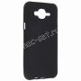 Чехол-накладка силиконовый для Samsung Galaxy J7 Neo J701 (черный 1.2мм)
