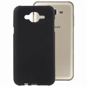Чехол-накладка силиконовый для Samsung Galaxy J7 Neo J701 (черный 1.2мм) Soft-Touch
