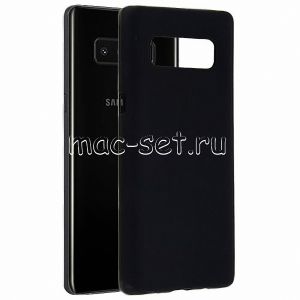 Чехол-накладка силиконовый для Samsung Galaxy Note 8 N950 (черный 1.2мм)