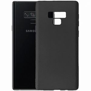 Чехол-накладка силиконовый для Samsung Galaxy Note 9 N960 (черный) MatteCover