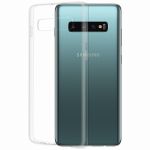 Чехол-накладка силиконовый для Samsung Galaxy S10+ G975 (прозрачный 1.0мм)