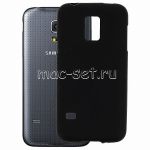 Чехол-накладка силиконовый для Samsung Galaxy S5 mini G800 (черный 1.2мм)