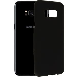 Чехол-накладка силиконовый для Samsung Galaxy S8 G950 (черный 1.2мм)