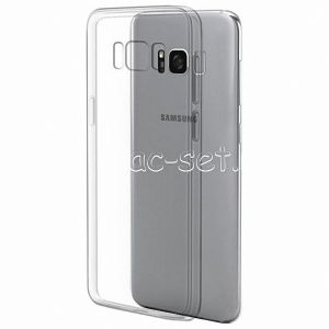 Чехол-накладка силиконовый для Samsung Galaxy S8+ G955 (прозрачный 0.5мм)