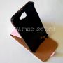 Чехол вертикальный флип кожаный для Samsung Galaxy Note N7000 (розовый)