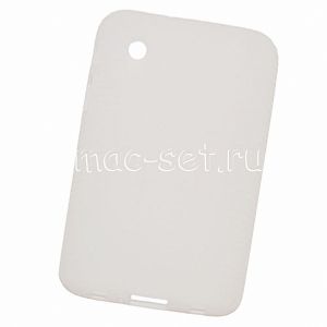 Чехол-накладка силиконовый для Samsung Galaxy Tab 2 7.0 P3100 (белый)