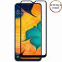 Защитное стекло для Samsung Galaxy A30 A305 [клеится на весь экран] 10D (черное)