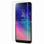 Защитное стекло 3D для Samsung Galaxy A6+ (2018) A605 [изогнутое на весь экран] (прозрачное)