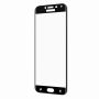 Защитное стекло 3D для Samsung Galaxy J4 (2018) J400 [изогнутое на весь экран] (черное)