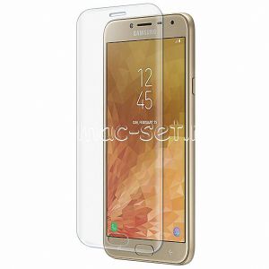 Защитное стекло 3D для Samsung Galaxy J4 (2018) J400 [изогнутое на весь экран] (прозрачное)