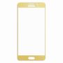 Защитное стекло для Samsung Galaxy A3 (2016) A310 [на весь экран] (золотистое)