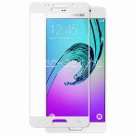 Защитное стекло для Samsung Galaxy A5 (2016) A510 [на весь экран] (белое)