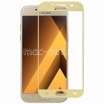 Защитное стекло для Samsung Galaxy A5 (2017) A520 [на весь экран] Red Line (золотистое)