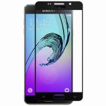 Защитное стекло для Samsung Galaxy A7 (2016) A710 [на весь экран] (черное)