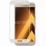 Защитное стекло для Samsung Galaxy A7 (2017) A720 [на весь экран] (белое)