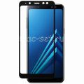 Защитное стекло для Samsung Galaxy A8+ (2018) A730 [на весь экран] (черное)