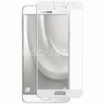 Защитное стекло для Samsung Galaxy C7 C7000 [на весь экран] (белое)