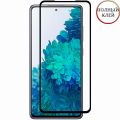 Защитное стекло для Samsung Galaxy S20 FE G780 [клеится на весь экран] Red Line (черное)