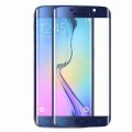 Защитное стекло 3D для Samsung Galaxy S6 edge G925F [изогнутое на весь экран] (синее)