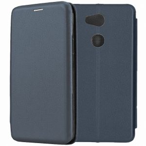 Чехол-книжка для Sony Xperia L2 / L2 Dual (темно-синий) Fashion Case