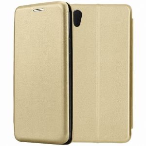 Чехол-книжка для Sony Xperia XA1 Plus / Dual (золотистый) Fashion Case