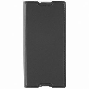 Чехол-книжка кожаный для Sony Xperia XA1 / XA1 Dual (черный) Brosco