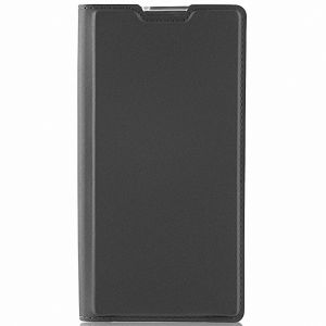 Чехол-книжка кожаный для Sony Xperia XA2 / XA2 Dual (черный) Brosco