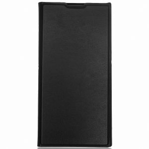 Чехол-книжка кожаный для Sony Xperia XA2 Ultra / Dual (черный) Brosco