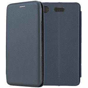 Чехол-книжка для Sony Xperia XZ1 Compact (темно-синий) Fashion Case